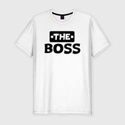 Мужская slim-футболка Boss начальник