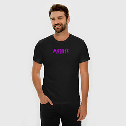 Футболка slim-fit BTS Арми, цвет: черный — фото 2