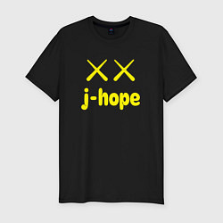 Футболка slim-fit BTS j-hope, цвет: черный