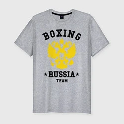 Мужская slim-футболка Boxing Russia Team