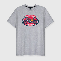 Мужская slim-футболка Racing team