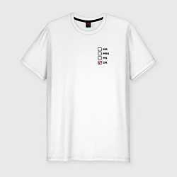 Футболка slim-fit I am a Doctor, цвет: белый