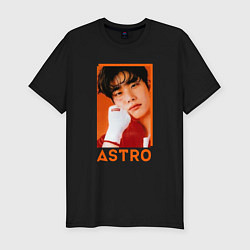 Футболка slim-fit Astro MJ, цвет: черный