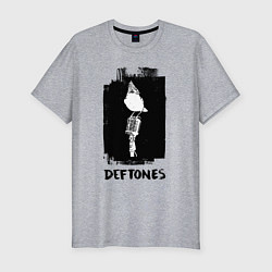 Футболка slim-fit Deftones - bird, цвет: меланж