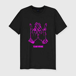 Футболка slim-fit Got7 team wang, цвет: черный