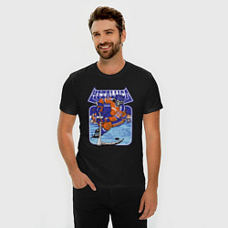 Футболка slim-fit Metallica - hockey, цвет: черный — фото 2