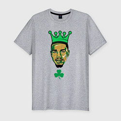 Футболка slim-fit Jason Tatum, цвет: меланж