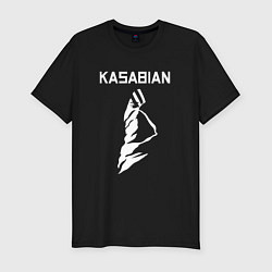 Футболка slim-fit Kasabian - logo, цвет: черный