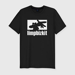 Футболка slim-fit Limp Bizkit - logo, цвет: черный