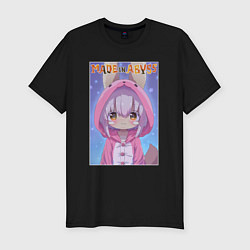 Футболка slim-fit Nanachi in the pajama, цвет: черный