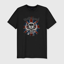 Футболка slim-fit Motorhead rock band, цвет: черный