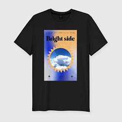Мужская slim-футболка Светлая сторона