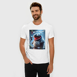 Футболка slim-fit Ventotoro - we are Venom meme, цвет: белый — фото 2