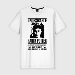 Мужская slim-футболка Harry Potter - wanted