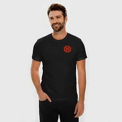 Футболка slim-fit Символ богини Мары, цвет: черный — фото 2
