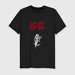 Мужская slim-футболка AcDc - roook фильтр amaro