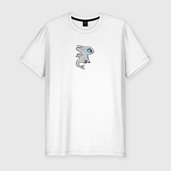 Мужская slim-футболка Дневная фурия парный дракон