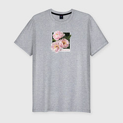 Мужская slim-футболка Spring dream