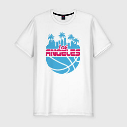 Футболка slim-fit Lakers city, цвет: белый