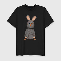Футболка slim-fit Cartoon hare character, цвет: черный