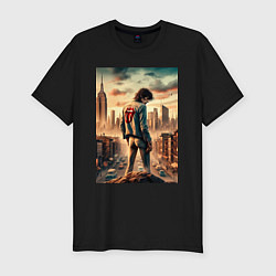 Футболка slim-fit Mick Jagger is the world legend, цвет: черный