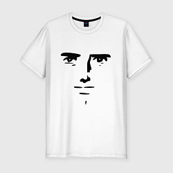 Футболка slim-fit Яранайка мем, цвет: белый