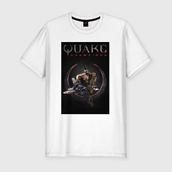 Футболка slim-fit Quake champions Anarki, цвет: белый
