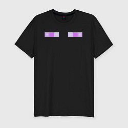 Футболка slim-fit Enderman Minecraft, цвет: черный