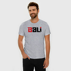 Футболка slim-fit Bali, цвет: меланж — фото 2