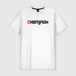 Мужская slim-футболка Champion