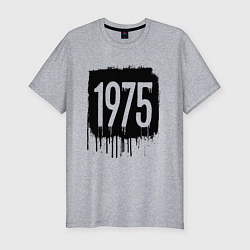 Футболка slim-fit Готический 1975 год, цвет: меланж