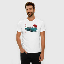 Футболка slim-fit Toyota MR2, цвет: белый — фото 2