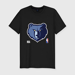 Мужская slim-футболка Memphis Grizzlies - basketball