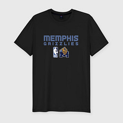 Мужская slim-футболка Memphis Grizzlies - basketball NBA