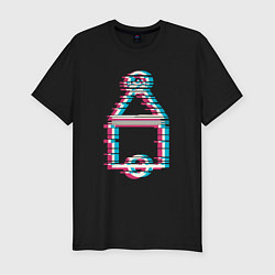 Футболка slim-fit Символы - игра в кальмара, цвет: черный