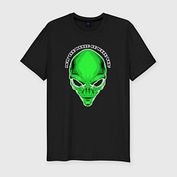 Футболка slim-fit Да прибудет с тобой весь мир, цвет: черный