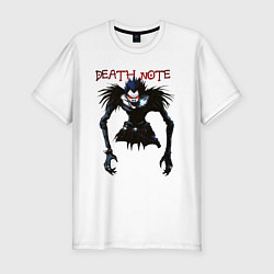 Футболка slim-fit Death Note Ryuk - светлый, цвет: белый