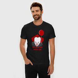 Футболка slim-fit We all float, цвет: черный — фото 2