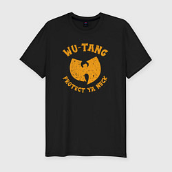 Футболка slim-fit Wu-Tang protect ya neck, цвет: черный