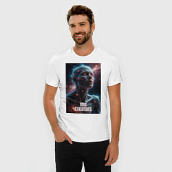 Футболка slim-fit The Creators - big space celestial, цвет: белый — фото 2