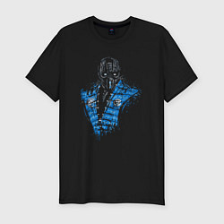 Футболка slim-fit Sub-zero warrior, цвет: черный