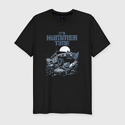 Футболка slim-fit Hummer time, цвет: черный