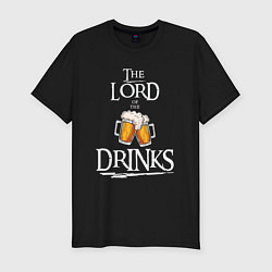 Футболка slim-fit The lord of the drinks, цвет: черный