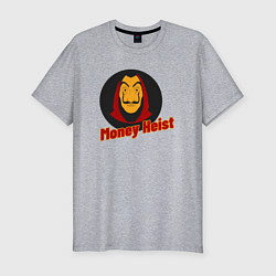 Футболка slim-fit Money heist man, цвет: меланж