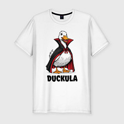 Мужская slim-футболка Граф Дакула