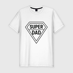 Футболка slim-fit Superdad, цвет: белый