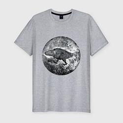 Футболка slim-fit Путешествие в Ригу, цвет: меланж