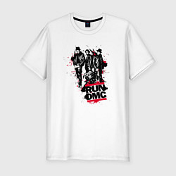Футболка slim-fit Run - DMC, цвет: белый