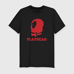 Футболка slim-fit Playdead, цвет: черный