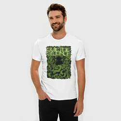 Футболка slim-fit Suicide Silence, цвет: белый — фото 2